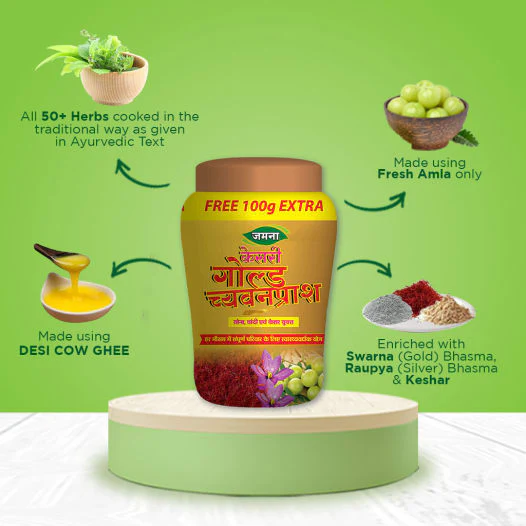 JAMNA KESARI GOLD CHYAWANPRASH - 600 gm - Image 5