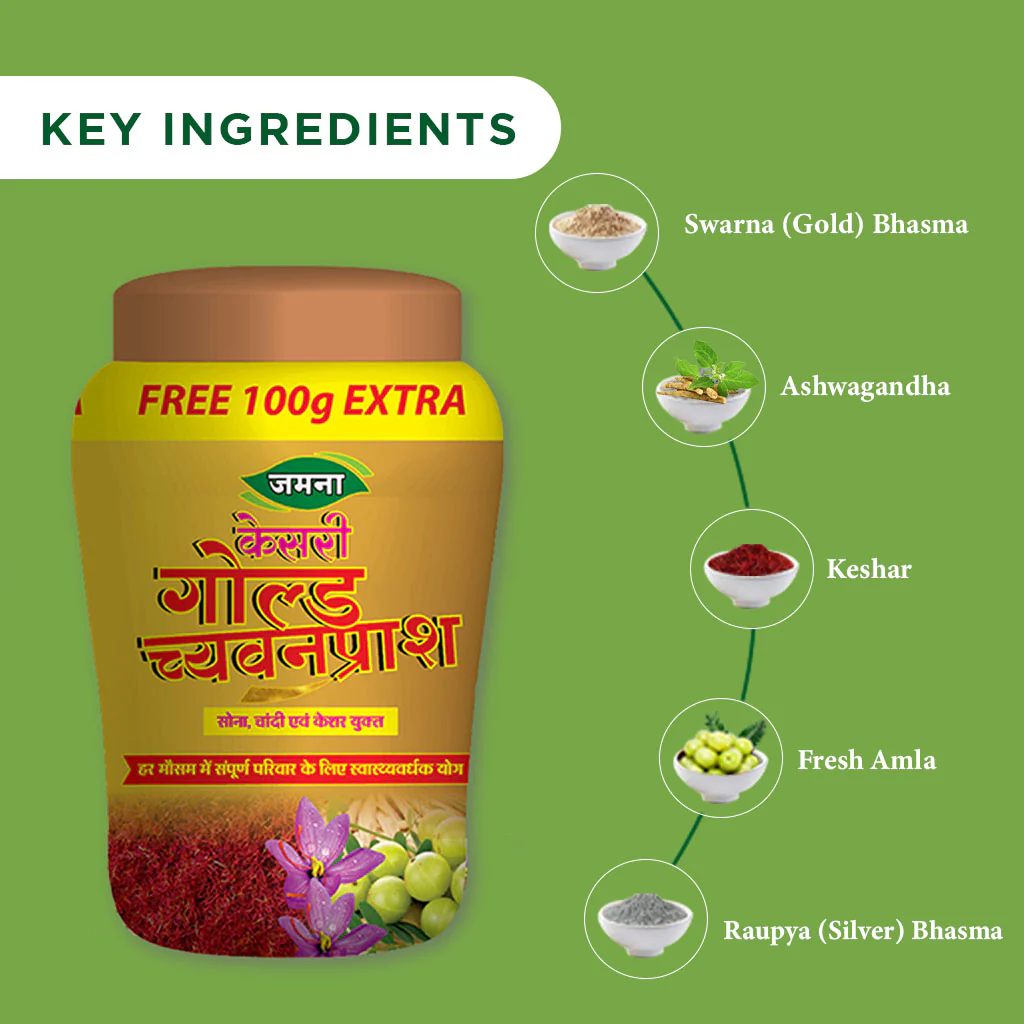 JAMNA KESARI GOLD CHYAWANPRASH - 600 gm - Image 6